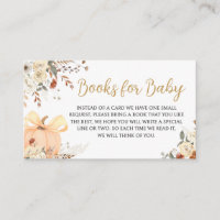 Floral Pumpkin Fall in Love Books for Baby