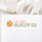Floral Pumpkin Return Address Label