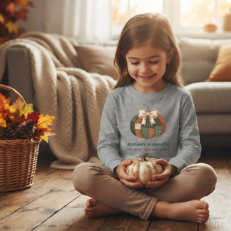Floral Pumpkin Sweatshirt, Floral Pumpkin