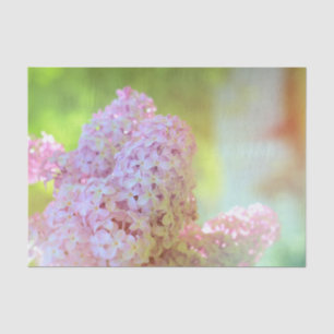 Floral Purple Lilac Pastel Country Art Design Tissue Paper