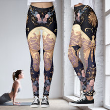 Floral Purple Pink Yellow Butterfly Yoga