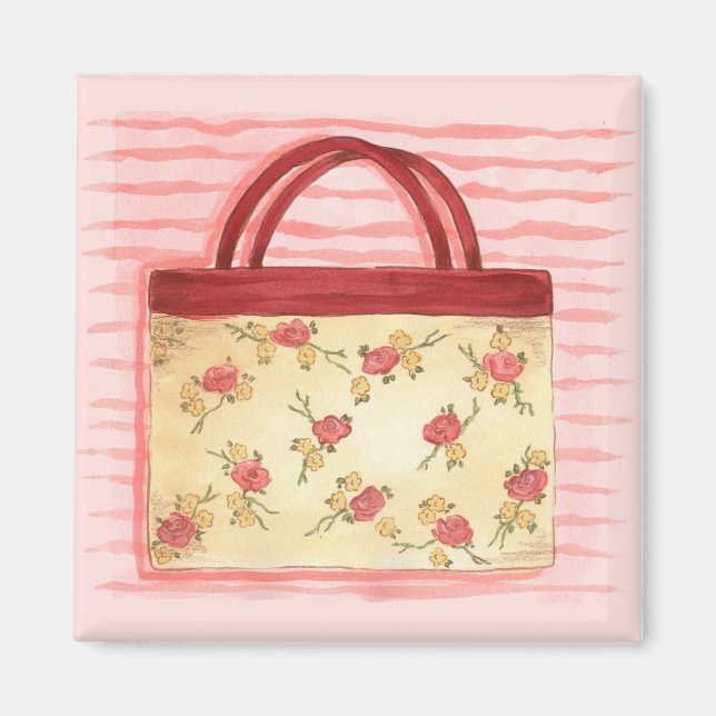 Floral Purse Magnet (Front)
