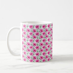 Floral Red Roses Pattern-55501 Coffee Mug