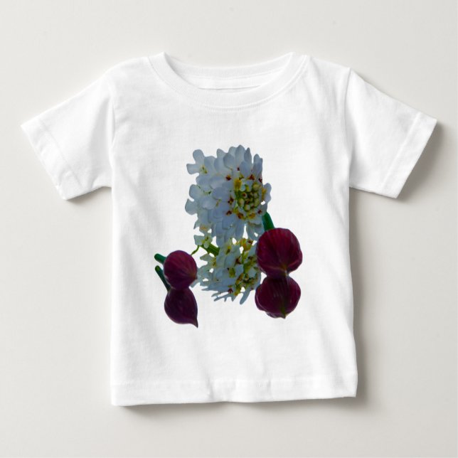 Floral Reflections Baby T-Shirt (Front)