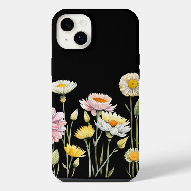 Floral Reflections  iPhone Case (Back)