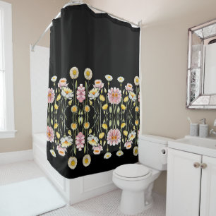 Floral Reflections Shower Curtain