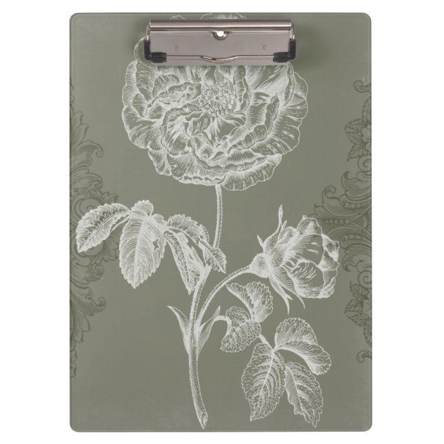 Floral Relief I Clipboard (Front)