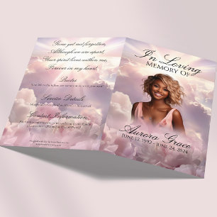 Floral Remembrance Memorial Program - FLR001 Programme