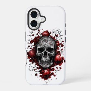 Floral Requiem on Mobile iPhone 16 Case