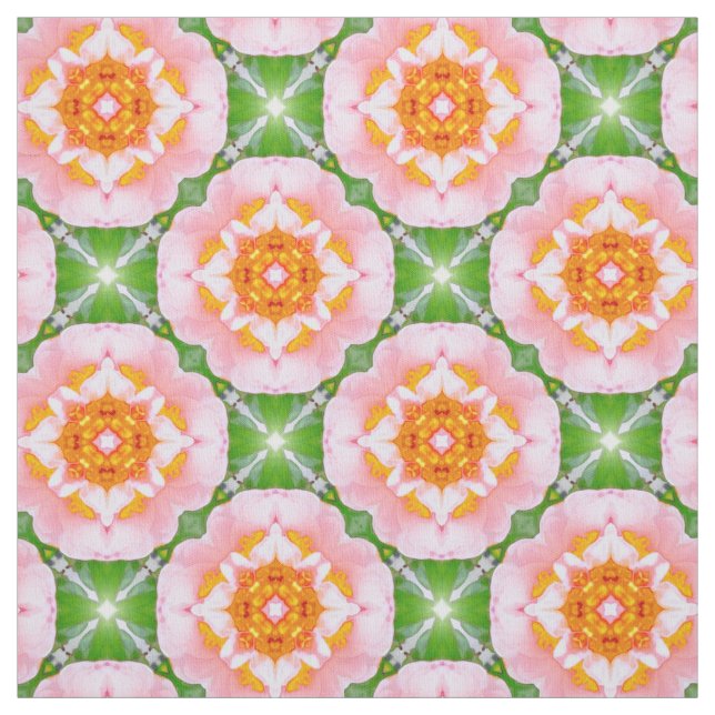 floral retro pattern fabric (Swatch)