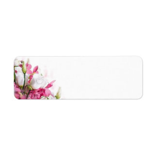 Floral Return Address Labels