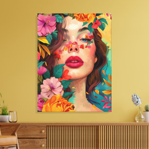 Floral Reverie Canvas Print