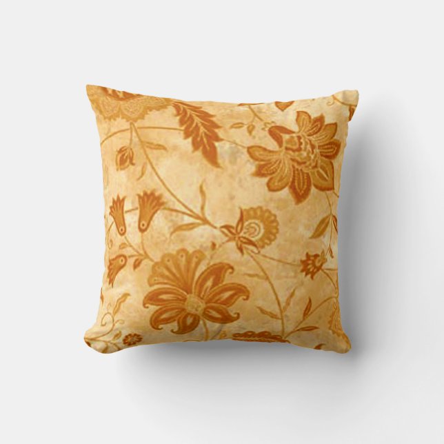 Floral Reversible Pillow (Front)