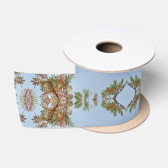 Floral Ribbon Satin Ribbon (Spool)