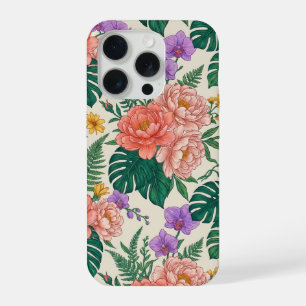 Floral Rose iPhone 15 Case – Elegant Flower Design