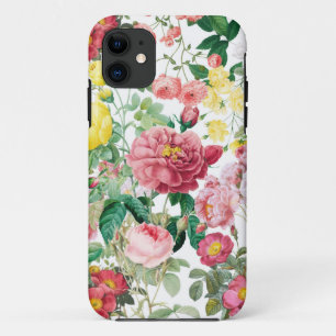 Floral Roses Vintage Spring Garden   Case-Mate iPhone Case