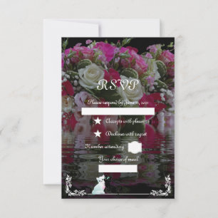Floral RSVP Card