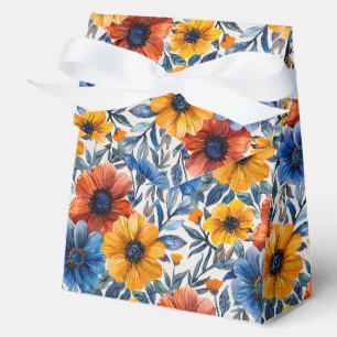 Floral rustic fashion retro pattern Favour Box