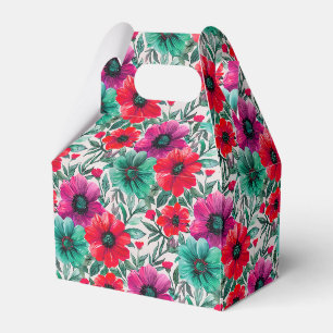 Floral rustic fashion retro pattern Favour Box