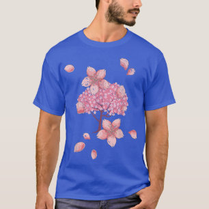 Floral Sakura Japanese Flower Japan Cherry Blossom T-Shirt