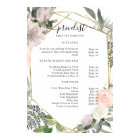 Floral Salon Price List Poster