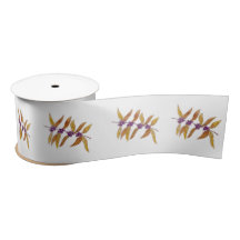 Floral Satin Ribbon