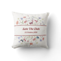 Floral "Save The Date"