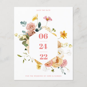Floral Save the Date   Sutton