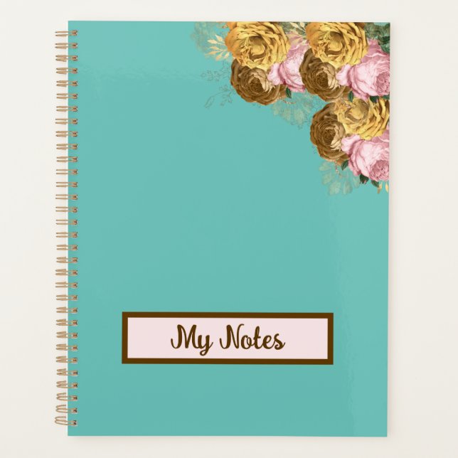 Floral School  Planner (Front)
