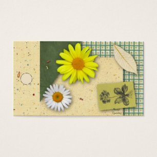 Floral Scrapbook Hang Tag