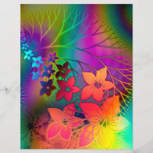 Floral Scrapbook Paper