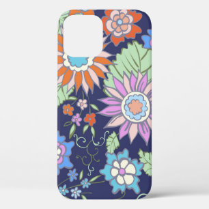 Floral seamless background pattern spring - summer iPhone 12 case