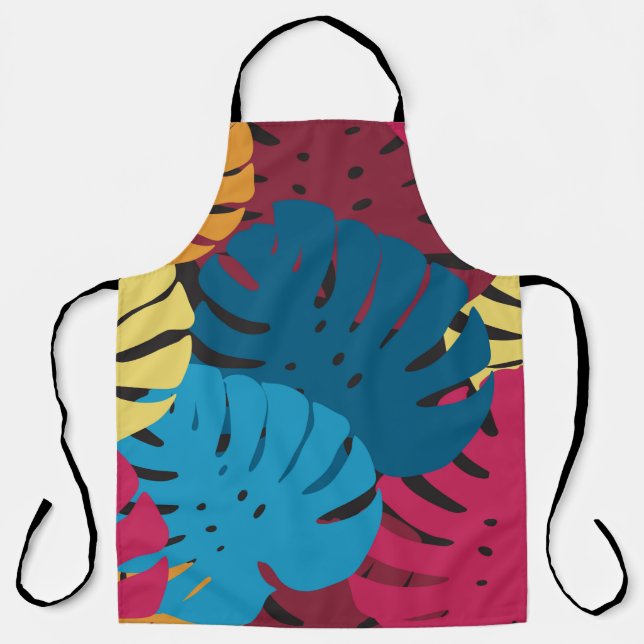 Floral seamless pattern. Background from bright le Apron (Front)