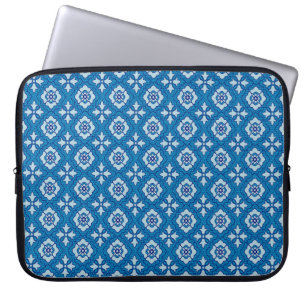 Floral seamless pattern, background In art nouveau Laptop Sleeve