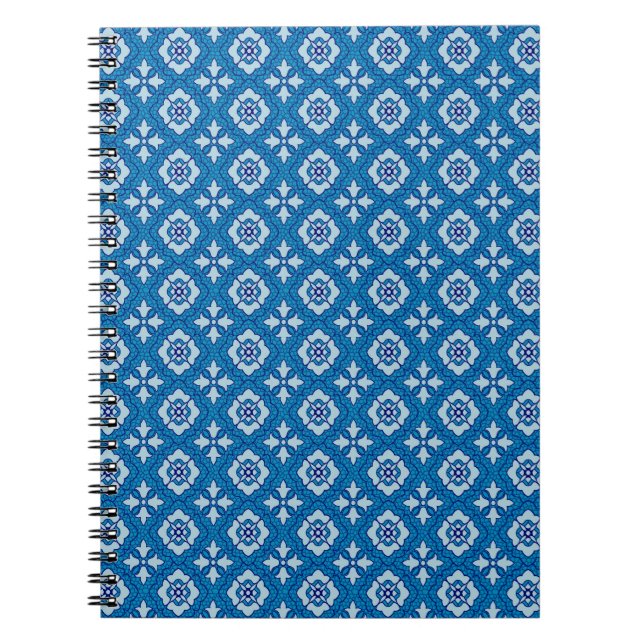 Floral seamless pattern, background In art nouveau Notebook (Front)