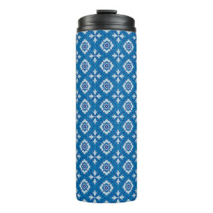 Floral seamless pattern, background In art nouveau Thermal Tumbler