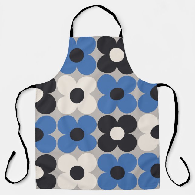 Floral seamless pattern design. Scandinavian style Apron (Front)