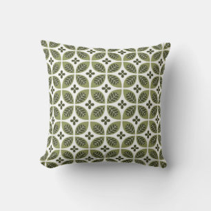 Floral seamless pattern design. Scandinavian style Cushion