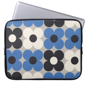 Floral seamless pattern design. Scandinavian style Laptop Sleeve