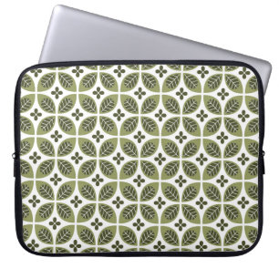 Floral seamless pattern design. Scandinavian style Laptop Sleeve