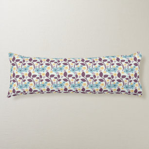Floral Seamless Pattern Vintage Style Body Cushion