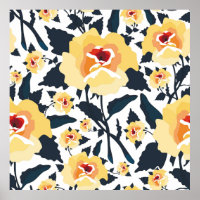 Floral seamless pattern with roses. seamless texti
