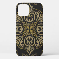 Floral seamless, vintage, botanical design.