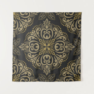 Floral seamless, vintage, botanical design. tapestry