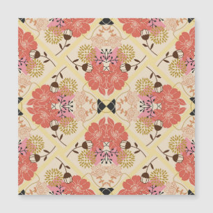 Floral seamless vintage pattern design.