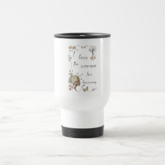 Floral Self Love Gift for Women Travel Mug
