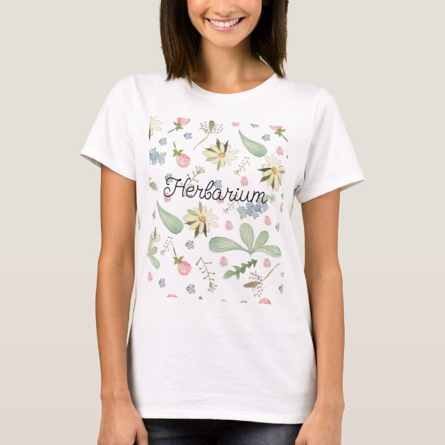 Floral set herbarium T-Shirt (Front)