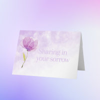 Floral Sharing Your Sorrow Sympathy Condolence