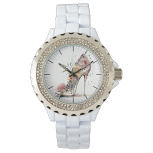 Floral Shoe Watch