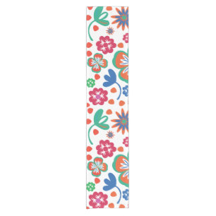 Floral Short Table Runner